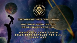 ZGAC STEAM SCREEN - ISDC2017 MOVIE NIGHT Friday, May 26, 2017, 9:30 PM, St. Louis Union Station Hotel Grand Ballroom. World Premiere highlights of Academy of Art University Web Design New Media School motion graphic designers celebrated during the proceedings of the National Space Society’s 37th International Space Development Conference during ZGAC STEAM SCREEN ISDC2017 MOVIE NIGHT